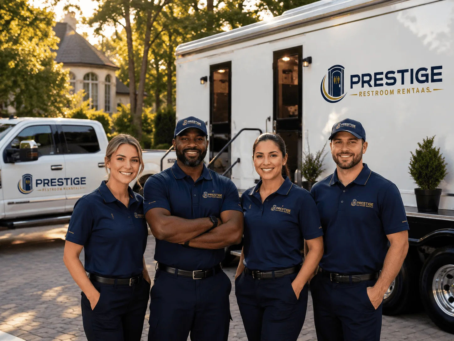 Trusted Luxury Portable Restrooms company in Mccaulley, TX